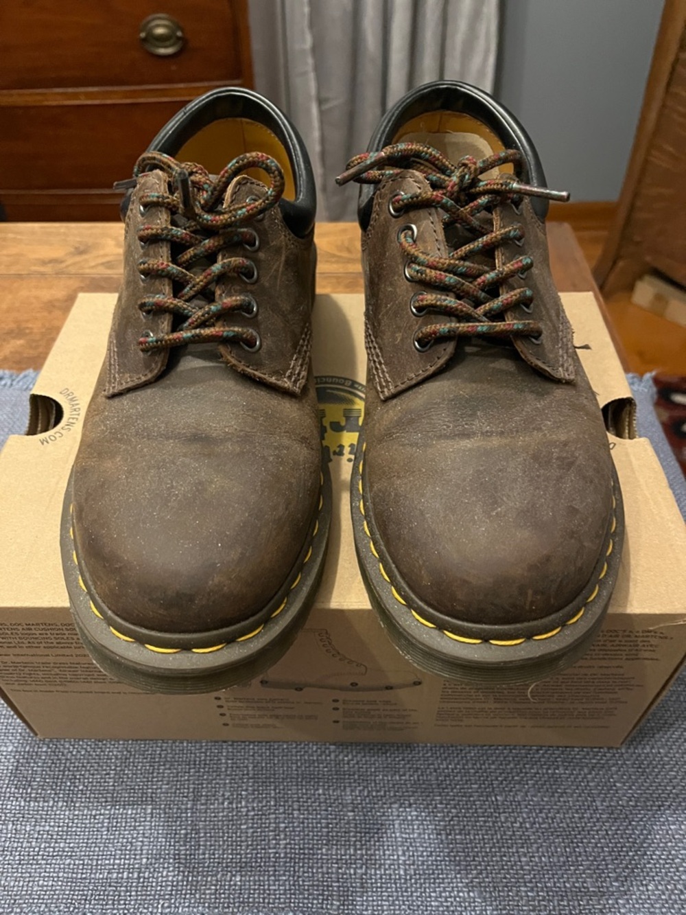 Dr. Martens Brown men’s size 9 worn 2x
